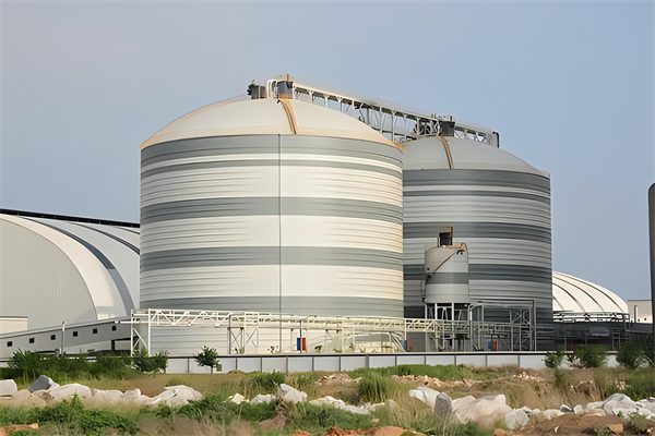 阳江大型钢板库在储存粉体物料中的优势与应用